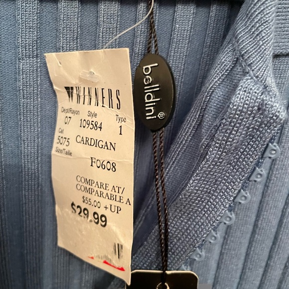 Belldini Cardigan in slate blue, size large but fits medium 🩵 - Picture 7 of 9